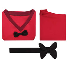 Laden Sie das Bild in den Galerie-Viewer, Hazbin Hotel 2025 Charlotte Morningstar rot Kostüm Set Charlie Cosplay Outfits