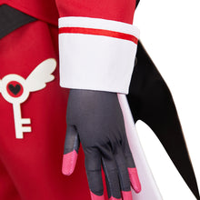 Laden Sie das Bild in den Galerie-Viewer, Hellaverse Alastor rot Kostüm Set Hazbin Hotel 2025 Alastor Cosplay Outfits