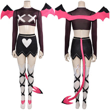 Laden Sie das Bild in den Galerie-Viewer, Helluva Boss Verosika Mayday Kostüm Set Hazbin Hotel Verosika Cosplay Outfits