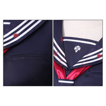 Laden Sie das Bild in den Galerie-Viewer, Hinako Shimizu blau Uniform Silent Hill F Hinako Cosplay Kostüm