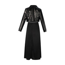 Laden Sie das Bild in den Galerie-Viewer, Hiruko Shizuhara schwarz Kleid The Hundred Line Hiruko Cosplay Kostüm