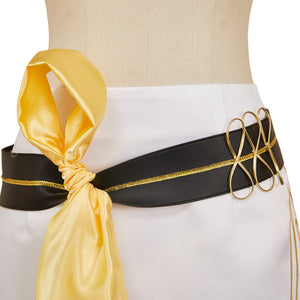 Huntrix Mira Golden schwarz Kostüm Kpop Demon Hunters Mira Cosplay Outfits