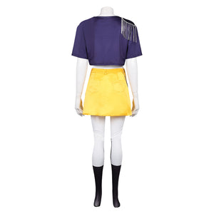 Huntrix Mira Kostüm Erwachsene Kpop Demon Hunters Mira Cosplay Outfits