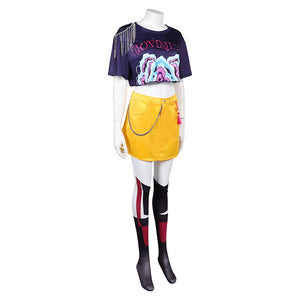 Huntrix Mira Kostüm Erwachsene Kpop Demon Hunters Mira Cosplay Outfits