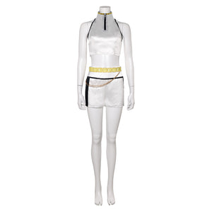 Huntrix Rumi Gold schwarz weiß Kostüm Cosplay Outfits