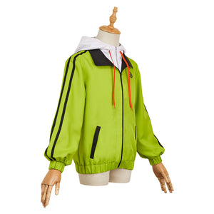 Inori Yuitsuka grün Jacke Medalist Inori Cosplay Outfits