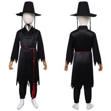 Laden Sie das Bild in den Galerie-Viewer, Jinu Saja schwarz Kostüm Set Kpop Demon Hunters Saja Boys Jinu Saja Cosplay Outfits