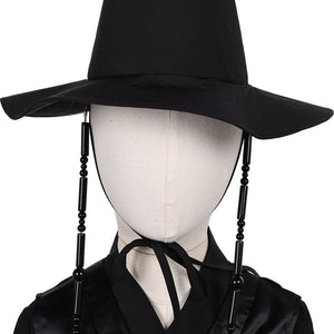 Jinu Saja schwarz Kostüm Set Kpop Demon Hunters Saja Boys Jinu Saja Cosplay Outfits
