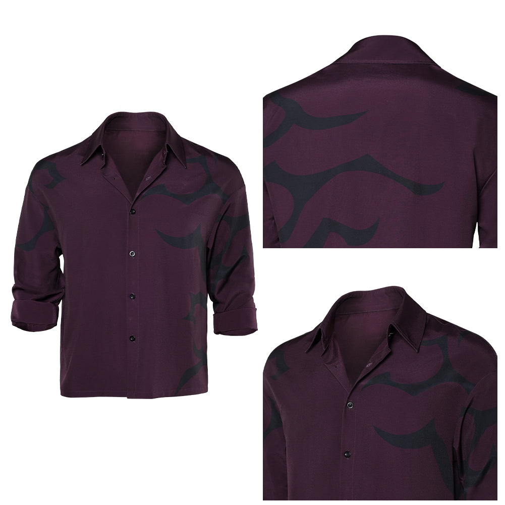 Jinu Saja Shirt Kpop Demon Hunters Saja Boys Jinu  Saja Cosplay Outfits