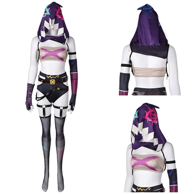 Jinx Sexy Kostüm Set League of Legends Jinx Cosplay Outfits