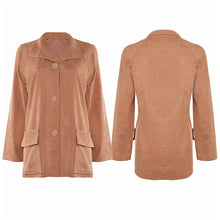 Laden Sie das Bild in den Galerie-Viewer, Joyce Byers braun Jacke Stranger Things Joyce Cosplay Outfits