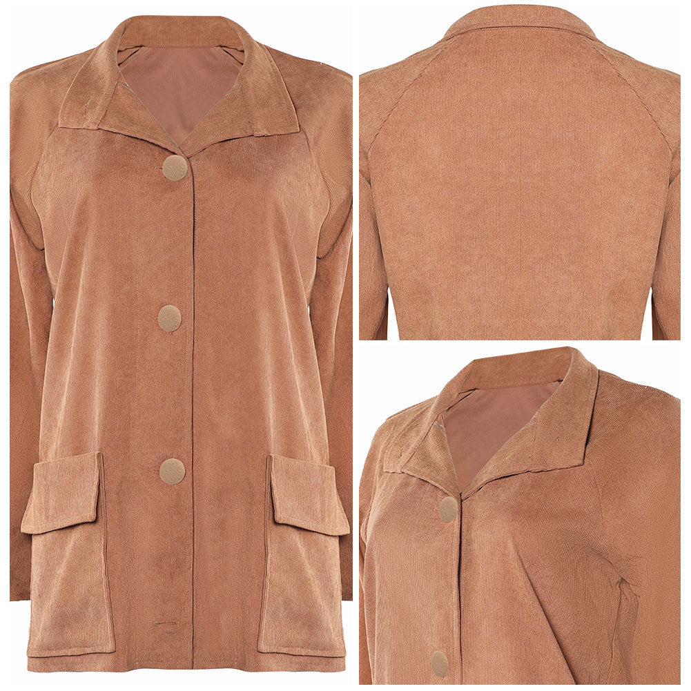 Joyce Byers braun Jacke Stranger Things Joyce Cosplay Outfits