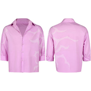 K-Pop: Demon Hunters Jinu rosa Hemd Cosplay Outfits