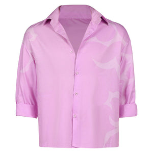 K-Pop: Demon Hunters Jinu rosa Hemd Cosplay Outfits