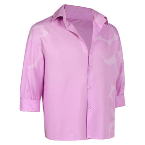 K-Pop: Demon Hunters Jinu rosa Hemd Cosplay Outfits