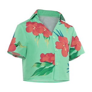 Kinder Junger Abby Saja rosa Kostüm K-Pop: Demon Hunters Saja Boys Abby Cosplay Outfits