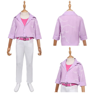 Kinder Junger Jinu Saja rosa Kostüm K-Pop: Demon Hunters Jinu Cosplay Outfits