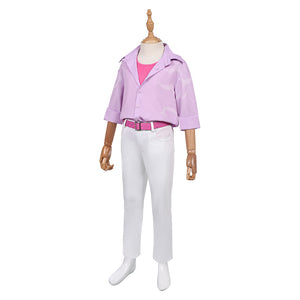 Kinder Junger Jinu Saja rosa Kostüm K-Pop: Demon Hunters Jinu Cosplay Outfits