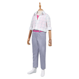 Kinder Junger Jinu Saja weiß Kostüm Set K-Pop: Demon Hunters Saja Boys Jinu Cosplay Outfits