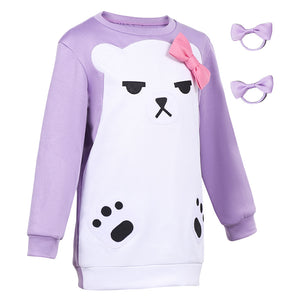 Kinder Mädchden Huntrix Mira Schlafanzug Kostüm Cosplay Outfits