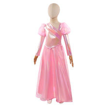 Laden Sie das Bild in den Galerie-Viewer, Kinder Mädchen Glinda rosa Kleid Wicked for Good Cosplay Outfits