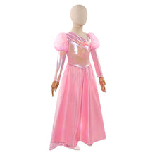 Laden Sie das Bild in den Galerie-Viewer, Kinder Mädchen Glinda rosa Kleid Wicked for Good Cosplay Outfits