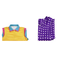 Laden Sie das Bild in den Galerie-Viewer, Kinder Mädchen Holly Wheeler Stranger Things 2025 lila Kostüm Set