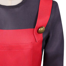 Laden Sie das Bild in den Galerie-Viewer, Kinder Mario rot Kostüm Der Super Mario Galaxy Film Mario Cosplay Outfit