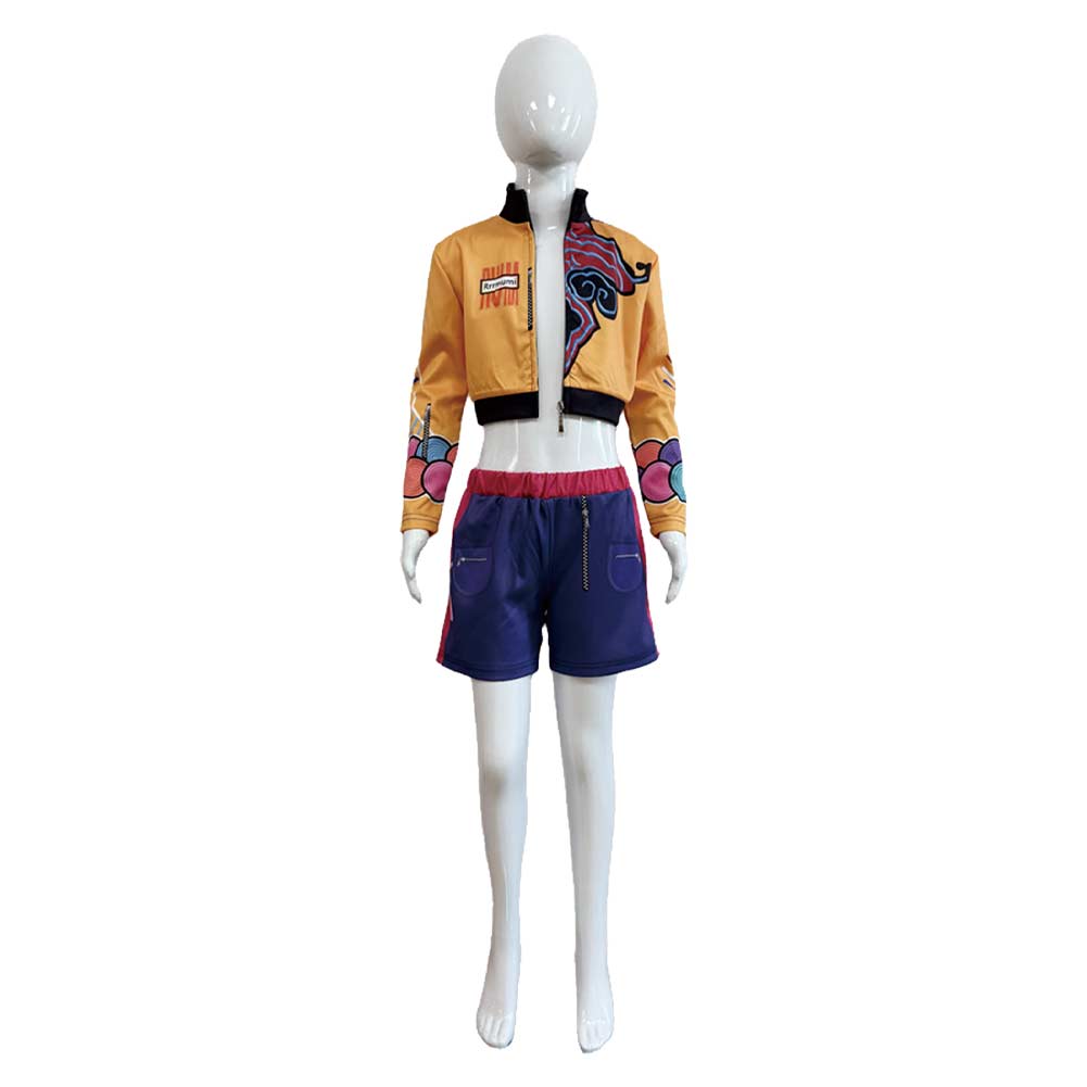 Kinder Rumi Kostüm Set Kpop Demon Hunters Rumi Cosplay Outfits