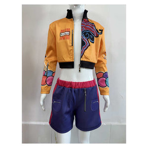 Kinder Rumi Kostüm Set Kpop Demon Hunters Rumi Cosplay Outfits