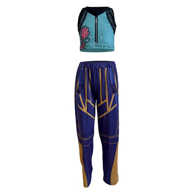 Kinder Zoey Kostüm Set KPOP Demon Hunters Zoey Cosplay Outfits