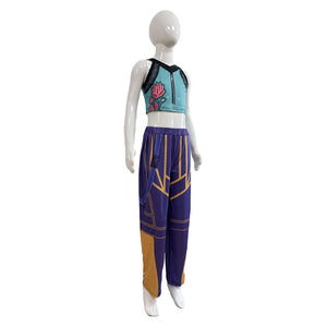 Kinder Zoey Kostüm Set KPOP Demon Hunters Zoey Cosplay Outfits