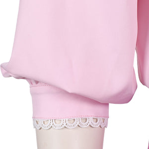 KPOP Demon Hunters Romance Saja rosa Kostüm Set Cosplay Outfits