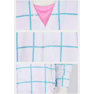 KPOP Demon Hunters Saja Boys Jinu Saja weiß Shirt Cosplay Kostüm SET