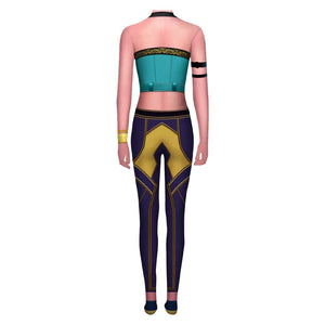 Kpop Demon Hunters Zoey Jumpsuit Cosplay Outfits