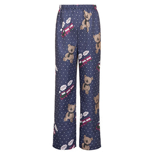 KPOP Demon Slayer Huntrix Rumi Pyjamahose Cosplay Freizeithosen