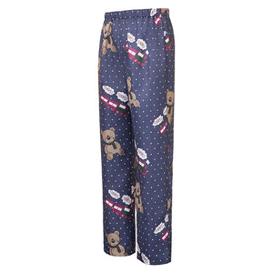 KPOP Demon Slayer Huntrix Rumi Pyjamahose Cosplay Freizeithosen