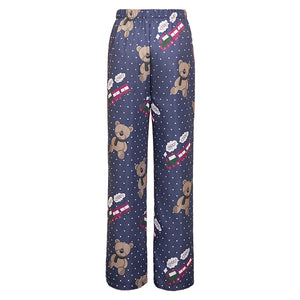 KPOP Demon Slayer Huntrix Rumi Pyjamahose Cosplay Freizeithosen