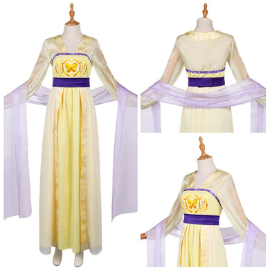 Kusuriya no Hitorigoto Maomao gelb Hanfu Cosplay Outfits