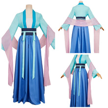 Laden Sie das Bild in den Galerie-Viewer, Kusuriya no Hitorigoto The Apothecary Diaries Maomao blau Hanfu Cosplay Outfits