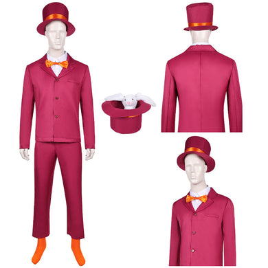 L'Illusionniste rot Anzug The Illusionist Cosplay Outfits