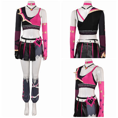 League of Legends Lovestruck Jinx Wild Rift Kostüm Cosplay Outfits