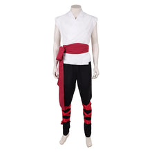 Laden Sie das Bild in den Galerie-Viewer, Liu Kang weiß Kostüm Set Mortal Kombat 2 Liu Kang Cosplay Outfit