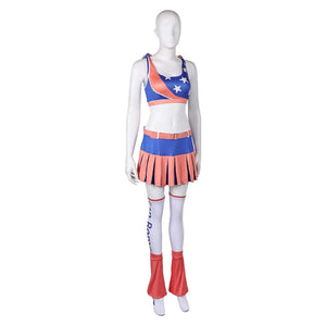 Lollipop Chainsaw Juliet blau Cosplay Kostüm Outfits