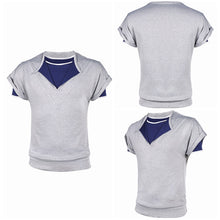 Laden Sie das Bild in den Galerie-Viewer, Lucas Sinclair grau Shirt Stranger Things 5 Lucas Cosplay Outfits