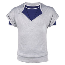 Laden Sie das Bild in den Galerie-Viewer, Lucas Sinclair grau Shirt Stranger Things 5 Lucas Cosplay Outfits