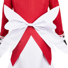 Laden Sie das Bild in den Galerie-Viewer, Lucifer Morningstar rot Kostüm Hellaverse Hazbin Hotel Lucifer Cosplay Outfits