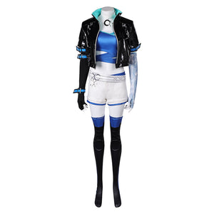 Luna Snow Kostüm Marvel Rivals Luna Cosplay Outfits