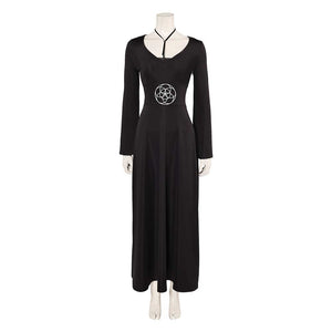 Lydia Deetz schwarz Kleid Beetlejuice 2 Cosplay Outfits