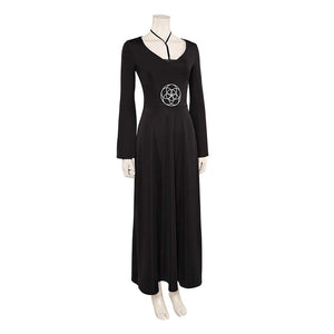 Lydia Deetz schwarz Kleid Beetlejuice 2 Cosplay Outfits